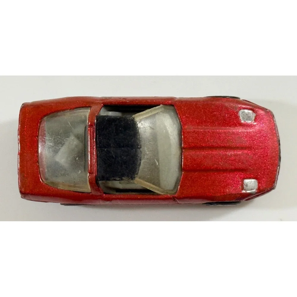 Hot Wheels 80s Corvette Kids 1:64 Red Metallic Diecast Toy Car 1982 Malaysia